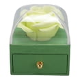thumbnail image 2 of Box, Exquisite Flower  Case Multi Purpose Beautiful  for Earrings for Wedding ,Yellow,White,Blue,Green, 2 of 8