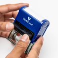 thumbnail image 4 of Unofficial Transcript Self Inking Rubber Stamp (Blue Ink) - Large, 4 of 4