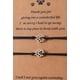 thumbnail image 1 of BRIGHTFUFU Pulsera de la amistad ajustable de cuerda tejida para mujeres, niños y hombres. Pulsera tejida para adolescentes y niñas. Regalos para el fallecimiento de una mascota., 1 of 7