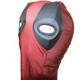 thumbnail image 3 of Disfraz de superhéroe Deadpool para niños y adultos, traje de cosplay, cinturón, cinturones ajustables, accesorios, máscara adjunta, trajes para fiesta de Halloween, 3 of 5