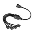 thumbnail image 2 of Adaptador de cable de extensión de 3 pines Cable divisor de 3 pines Cable de extensión de placa base de computadora de 5V con accesorios de función de enchufe para MSI ASUS ASRock LED FLhrweasw El nuevo, 2 of 9