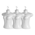 thumbnail image 1 of Atmos Homeware Maniquí de Niña | Exhibidor Femenino Juvenil de Plástico de Alta Resistencia con Gancho | Torso Infantil para Ropa y Accesorios | Paquete de 23Piezas color Blanco, 1 of 5