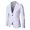 White, variant on NordicNest Boys Blazer Casual Buttoned Blazers Suit Jacket Two Pockets Suit Jacket for Casual Wear