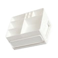 thumbnail image 1 of Vogacara Estuche desmontable Caja de almacenamiento de maquillaje Rejilla Exhibición de joyas Cosméticos Cajón Misceláneas Lápices labiales Titular Bolsas de maquillaje Blanco Vogacara  CE015457-01, 1 of 6