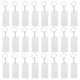 thumbnail image 2 of 20pcs Clear Acrylic Keychain Blanks – Rectangle Transparent Keyring Pendants for DIY Crafts, Bag Tags, and Luggage Identification, 2 of 5