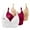 Beige, variant on BWASD 3 Pack Bras for Women V Neck Wirefree Comfortable Wireless Adjustable Strap Push Up Full Support Seamless Breathable Red XXL Sports Plunge Bra