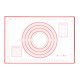 thumbnail image 1 of Alfombrilla de silicona para hornear Alfombrilla para barbacoa con diseño de escala transparente Lav Abanopi Rojo/tipo 4, 1 of 7