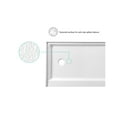 thumbnail image 6 of Elegant Kitchen & Bath STY01-L6030 60 x 30 in. Single Threshold Shower Tray Left Drain, Glossy White, 6 of 10