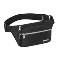 thumbnail image 1 of Bolso Cruzado para Hombre, Bolso de Cintura, Bolso Deportivo y de Ocio de Gran Capacidad, Mochila Pequeña, Impermeable y Resistente Al Desgaste, Seguro y Reflectante, 1 of 11