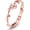 Rose Gold-White, variant on Crystal Cremation Urn Bracelet for Human Ashes for Ashes Flower Urn Bracelet Cremation Jewelry for Ashes Urn Keepsake Memorial Ash Holder Bracelet for Women Girls