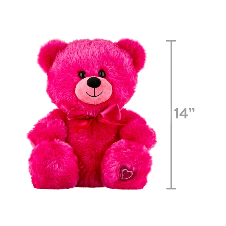 Red hotsell bear plush