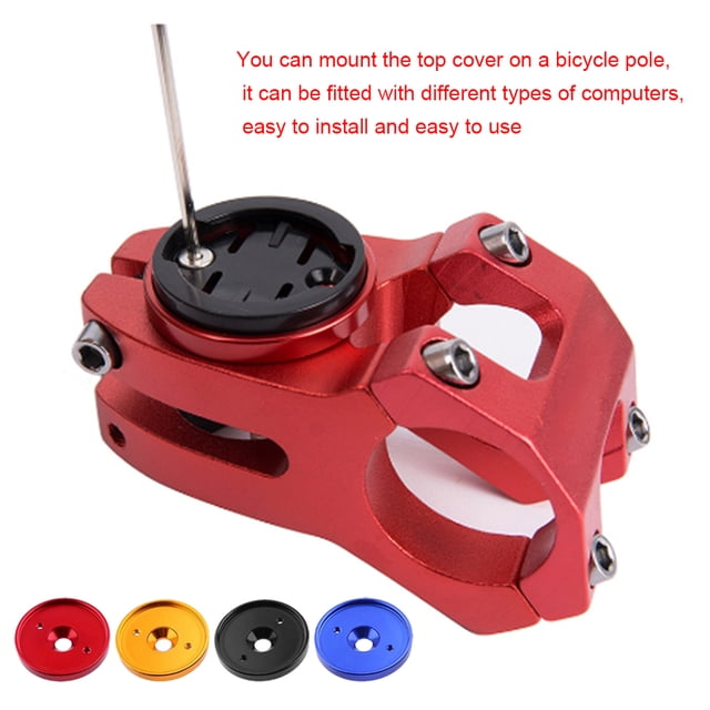 Bicycles Computer Holder Portable Removable Bicycles Computer Holder Anodized Anti-rust Outside Handle Bar Bracket Accessories Replacement for Garmin Gold