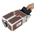 thumbnail image 2 of Diy Cardboard Smartphone Projector ,Mini Phone Projector, Portable Smart Mobile Phone Projector,Second-generation Home Cinema, 2 of 9