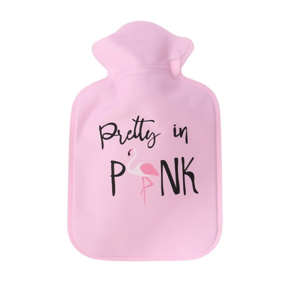 KALLORY Durable PVC Hot Water Bottle Classic Warmer Bag with Knit Cover for Warming Multi Color 2L