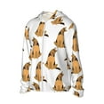 thumbnail image 2 of Balery German Shepherd Dog Men's Women's UPF 50+ Sun Protection Lightweight Hoodie Performance Long Sleeve Shirt for Fishing Running-Medium, 2 of 9