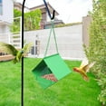 thumbnail image 4 of sruoe Bird Feeder, Hanging Bird Feeders Outdoor, Weatherproof Open Platform Bird Feeders, Decoration Wild Feeders for Outside, Garden, Patio, Yard, Deck, Iron, 4 of 5