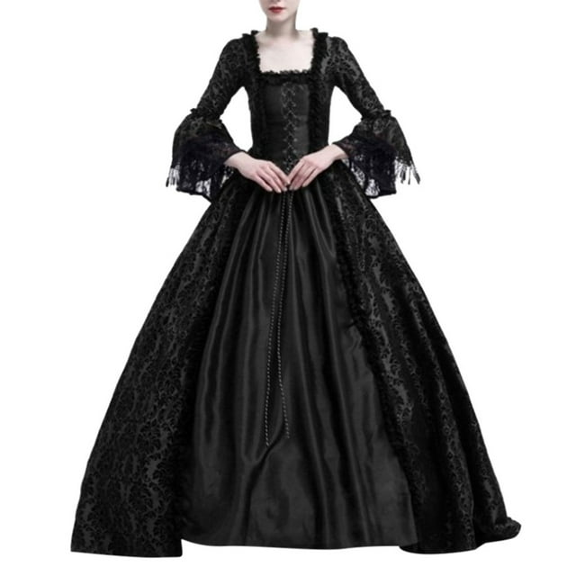 UPPADA Liquidation Robes de Cocktail Vintage pour Femmes Robe Maxi des Années 1950 Manches Évasées Robes Robe de Mariage Corset Robe de Bal Robes pour Femmes Robe de Soirée Rose Formelle pour Femmes