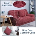 thumbnail image 3 of Unique Bargains 1-Piece Traditional Pattern Stretch Sofa Slipcover, #22, 3 of 8