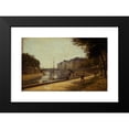 thumbnail image 2 of Stanislas Lépine 14x11 Black Modern Framed Museum Art Print Titled - Le Pont Saint-Michel (1880), 2 of 5