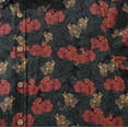 thumbnail image 2 of YIUME Valentine's Day Men's Hawaiian Shirt Serenity in Bloom Print By Mahhima Bansal Cotton Button-down Short Sleeve Aloha Shirt, 2 of 7
