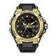 thumbnail image 1 of Reloj Pulsera Táctico Militar BLOOSOM Sanda 739 Impermeable Hombre Mujer Sport Correa Negro bisel Negro Fondo dorado, 1 of 3