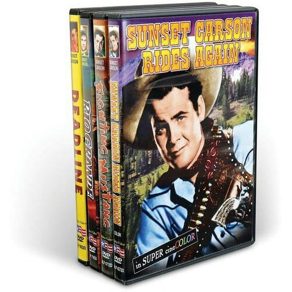 Sunset Carson Collection (DVD), Alpha Video, Western