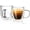 Set of 2 Espresso cups, variant on 5oz Double Wall Glass Espresso Cups Set of 2, Espresso Shot Cups Perfect for Cappuccino, Latte, Tea