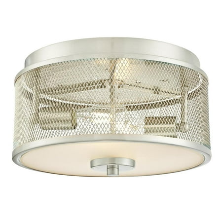 Westinghouse 6327900 Morrison 2 Light 13 Wide Flush Mount Drum Ceiling Fixture