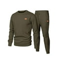 thumbnail image 6 of Men's 2 Piece Sweatsuits Outfits Casual Crewneck Sweatshirt Joggers Sweatpants Set Tracksu, 6 of 9