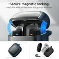 thumbnail image 4 of Suritch Case for Samsung Galaxy Buds3 / Buds3 Pro / Buds3 FE with Carabiner, Cleaning Kit and Removal Tool, Blue, 4 of 7