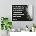 thumbnail image 5 of Scripture Walls You Are The Salt of The Earth Matthew 5:13 Bible Verse Canvas Christian Wall Art Ready to Hang Unframed, 5 of 9