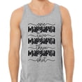 thumbnail image 2 of One Margarita Two Margarita Tank Top Unisex Large Grey, 2 of 5