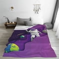 thumbnail image 5 of Sikiie Astronaut on Mission in Outer Space Ultra-Soft Micro flannel Blanket Luxury All Seasons Warm Blanket for Bedding Sofa and Travel (4 sizes)-50"x40", 5 of 7