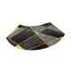 thumbnail image 5 of Alfombra de baño curva, alfombra de ducha, alfombra de baño con forma de , alfombra de baño absorbente de agua, alfombra de baño para bañera, Oro negro, 5 of 9