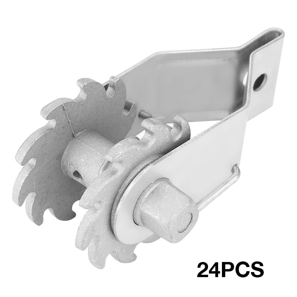 Tebru 24Pcs Inline Ratchet Strainer Fence Wire Tensioner for Electric