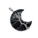 thumbnail image 2 of Colgante envuelto en luna de piedra de aventurina verde amatista Collar de cordón de cuero de ópalo de cristal rosa blanco Wmkox8yii  fajkfhkj160, 2 of 2