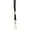 Black, variant on SICURIX Standard Lanyard Hook Rope Style, Red, Pack of 24