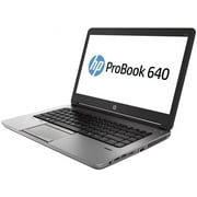 Restored HP ProBook 640 G1 14 Laptop computer, Core i5-4200u 2.5 GHz, 4th Gen 8GB 500GB DVDRW, WiFi, Bluetooth, Windows 10 (Re)