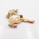 thumbnail image 5 of Navidad Broche Pines Rhinestone Chaqueta Vestidos Bufanda Cardigan Broche Regalo de Navidad Decoración Dido Hogar, 5 of 6