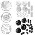 thumbnail image 2 of Knob Replacement Kit for Stoves Includes 4 Control Knobs and 12 Adapters, 2 of 10