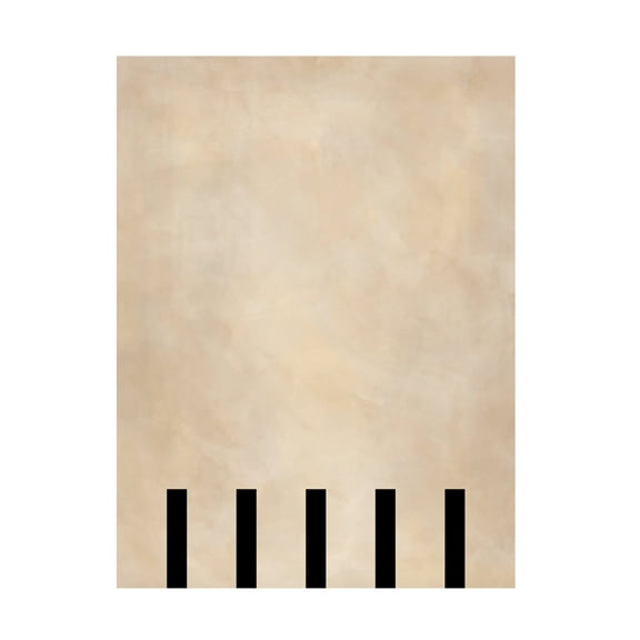 Trademark Fine Art Elena Ristova Beige Geometric Painting Canvas Wall Art