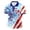 Polos 113#Light Blue, variant on WAYUTE Men's Polo Shirts Independence Day 4th of July Patriotic Graphic Shirt Short Sleeve Lapel Performance Classic Fit Top Casual Outdoor