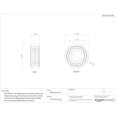 thumbnail image 2 of FAG 2308-2RS-TVH Self-Aligning Double Row Double Sealed Ball Bearing Factory New, 2 of 2