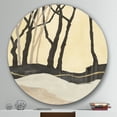 thumbnail image 3 of Designart 'Forest Silhouette IV' Art Mural Géométrique en Métal, 3 of 3