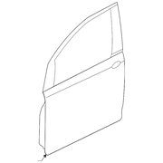 Genuine OE Kia Door Shell - 76003-A9001