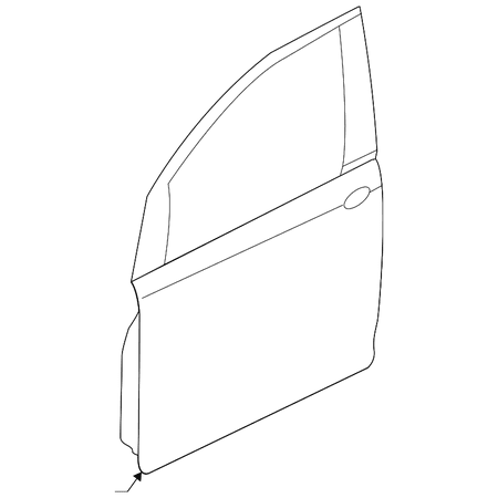 Genuine OE Kia Door Shell - 76003-A9001
