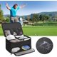 thumbnail image 5 of Golf Trunk Organizer Waterproof 2Layer Car Golf Shoes Bag With Ventilated Compartments For 2 Pairs Shoes Black, 5 of 5