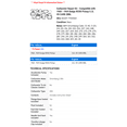 thumbnail image 2 of Carburetor Repair Kit - Compatible with 1968 - 1969 Dodge W200 Pickup 5.2L V8 CARB 2BBL, 2 of 2