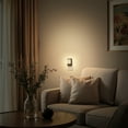 thumbnail image 2 of YANSUN Night Light, Nights Lights Plug Into Wall [4 Pack], Plug in Night-Light, Soft Nightlight, Dusk to Dawn Sensor, Adjustable Brightness Nightlights for Bathroom, Hallway, Stairway, 2 of 8