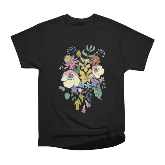 Beautiful Botanicals T-Shirt Tee Gift For Him Merch For Her Apparel For Friend